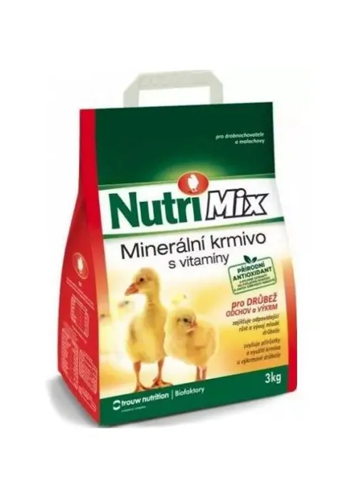 NutriMix ODCHOV Minerálne krmivo s vitamínmi pre hydinu 1 kg