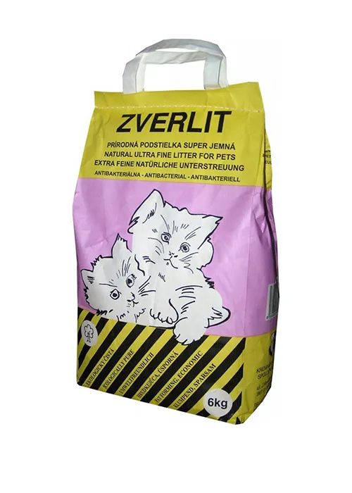 ZVERLIT Super Jemná Podstielka Pre Mačky 6 kg