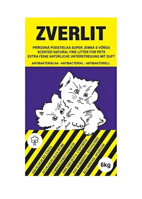 ZVERLIT Super Jemná Podstielka S Vôňou Pre Mačky 6 Kg