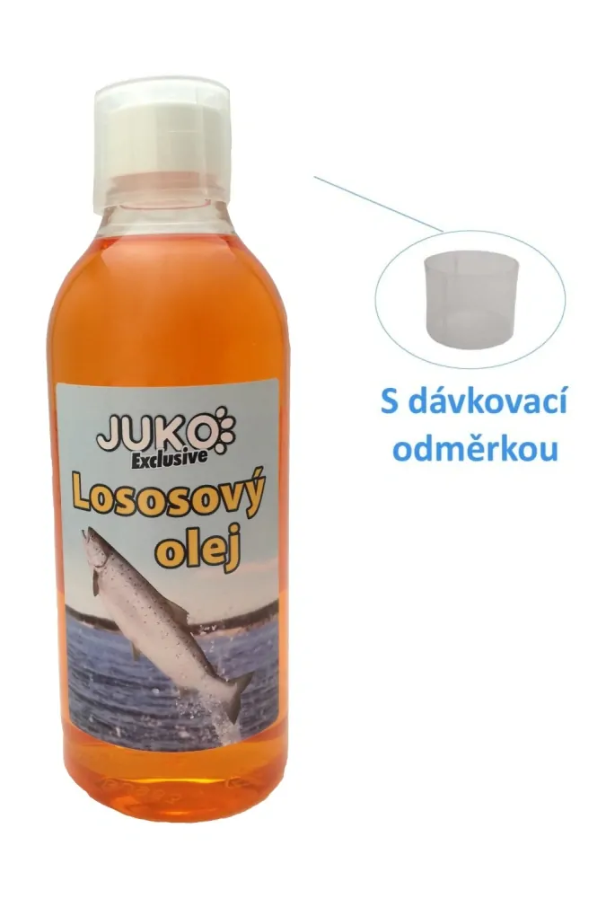 JUKO Lososový olej s odmerkou 1000 ml