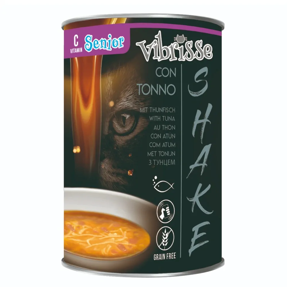 Vibrisse Shake Senior Tuniaková polievka s vitamínom C 135g