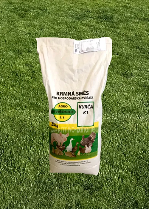 AGRO Jevišovice K1 - odchov kuriatok 25 Kg