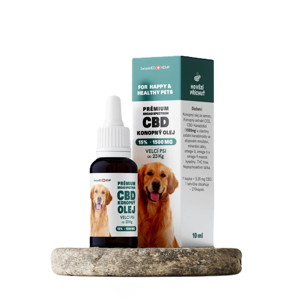 CBD konopný OLEJ 15% 10 ml