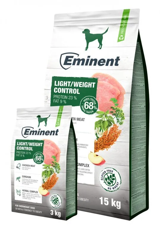 EMINENT DOG LIGHT/WEIGHT CONTROL 15kg