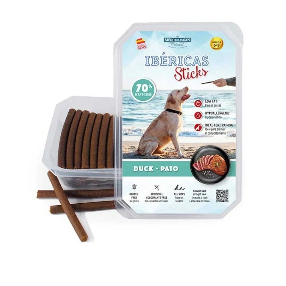 Ibéricas Sticks Dog Snack Duck 800g (75 ks)