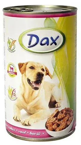 Dax Pes Konzerva - Teľacie kúsky v omáčke 1240g