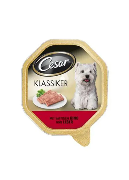 CESAR s hovädzím a pečeňou 150g