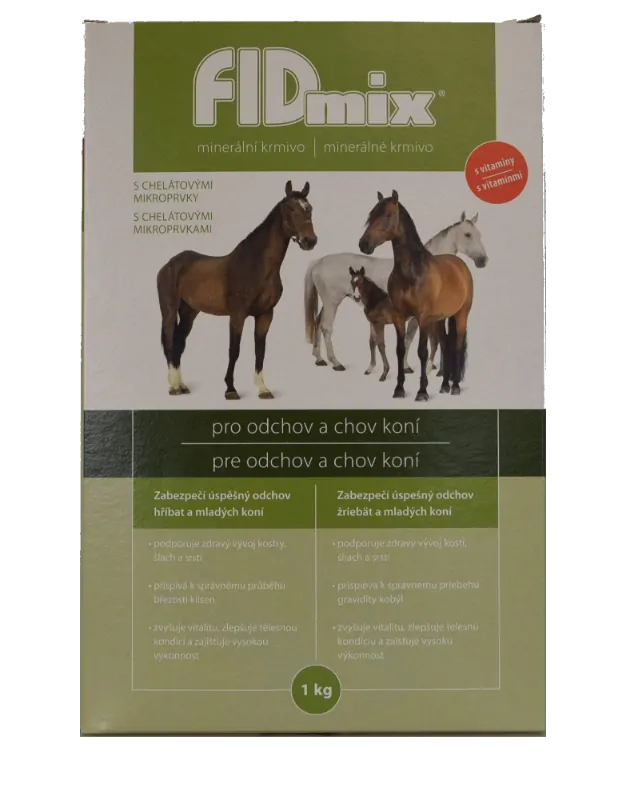 FIDMIX vitamínovo-minerálna zmes pre kone 1 kg