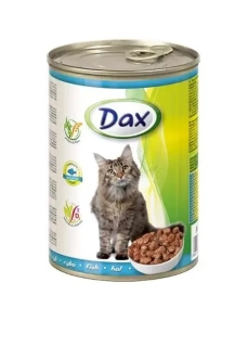 Dax Mačka Konzerva - Rybacie kúsky v omáčke 415g