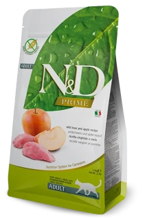Farmina N&D cat PRIME (GF) adult, boar & apple 1,5 kg