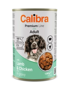 Calibra Dog Premium konzerva with Lamb&Chicken 1240g
