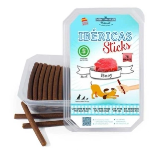 Ibéricas Sticks Dog Snack Beef 800g (75 ks)