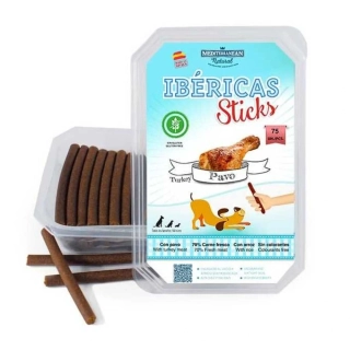 Ibéricas Sticks Dog Snack Turkey 800g (75 ks)